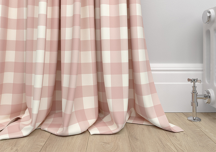 Gingham, Rosies Pink - Made to Measure Curtains - Image 6